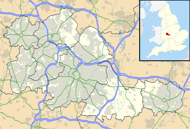 Sutton Coldfield map
